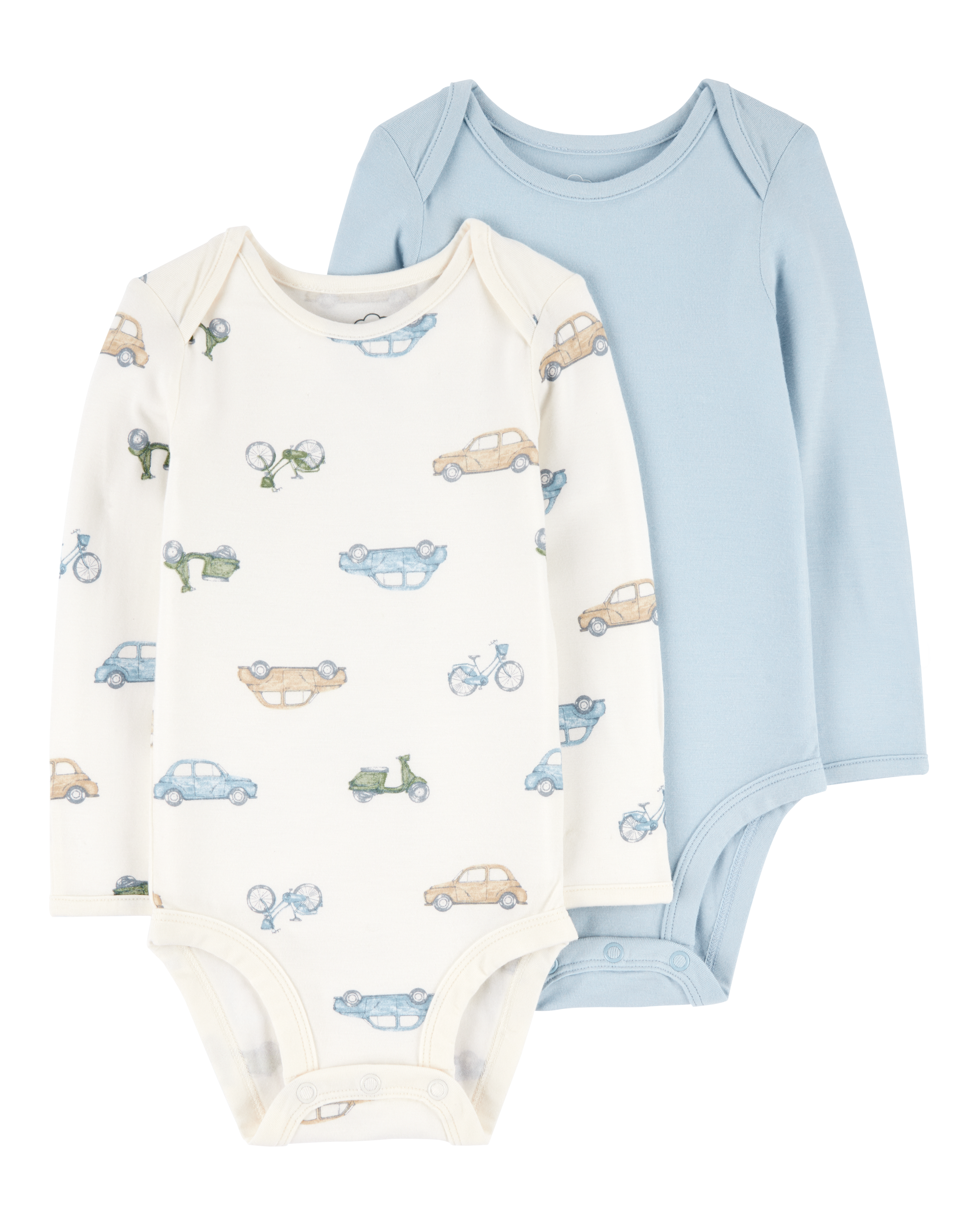 Baby 2-Pack Long-Sleeve PurelySoft Bodysuits Carter's