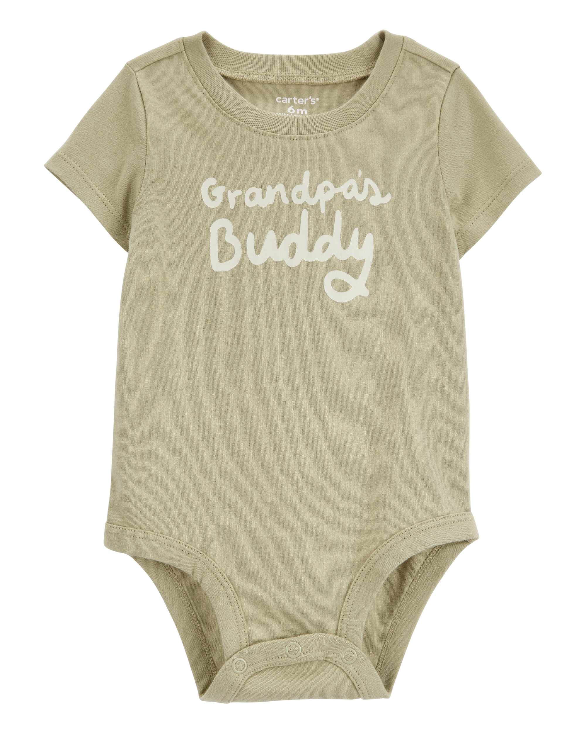 Baby Grandpa's Buddy Short-Sleeve Bodysuit Carter's