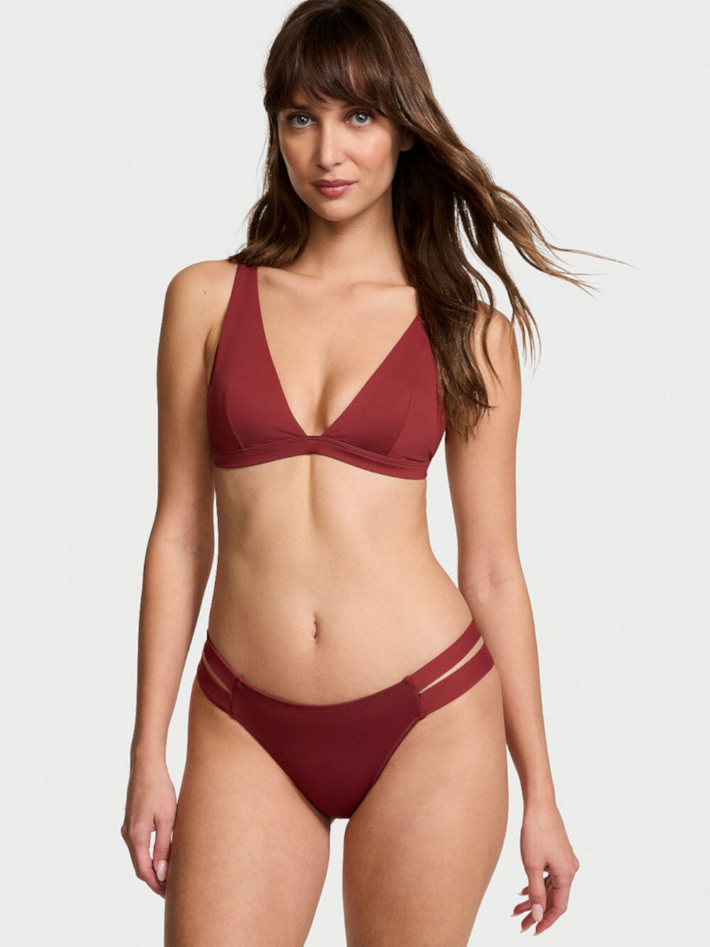 Essential Plunge Bikini Top Victoria's Secret Swim