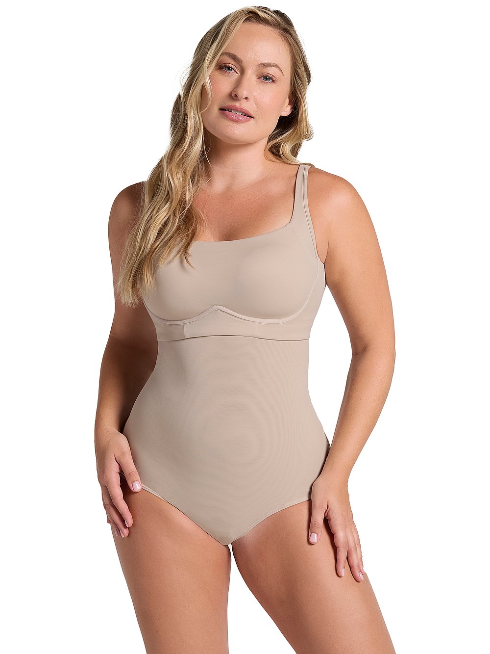 High-Waisted Firm Post-Partum Panty With Adjustable Belly Wrap Leonisa Shapewear