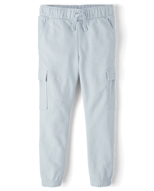 Boys French Terry Cargo Jogger Pants The Children`s Place