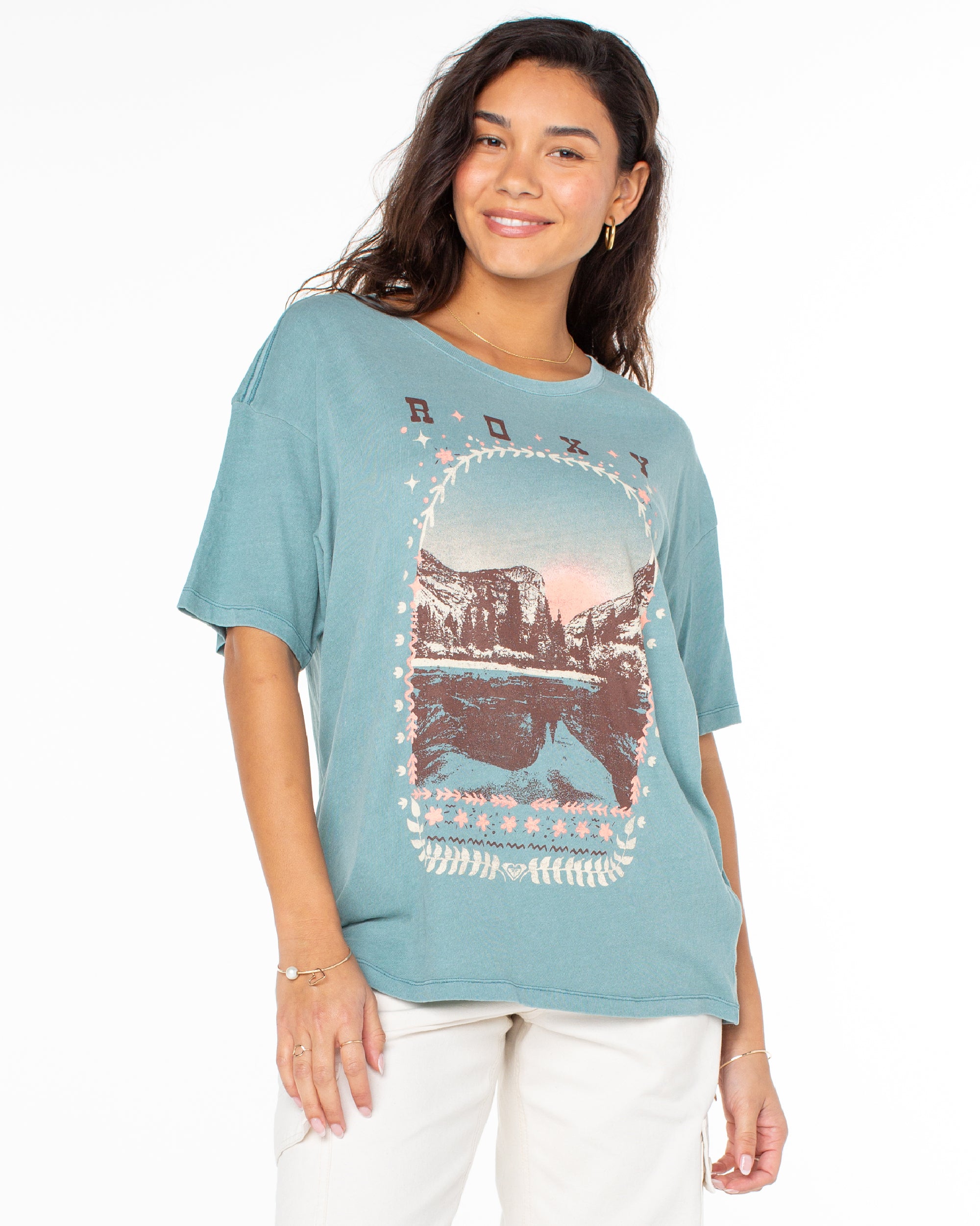 Folk Mountain T-Shirt Roxy