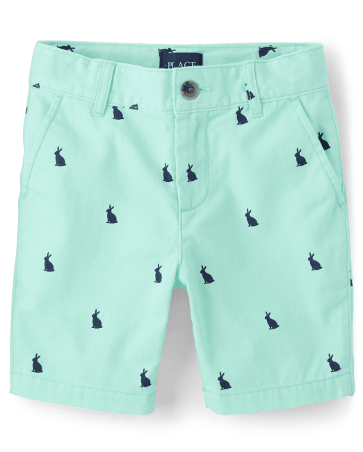 Boys Textured Chino Shorts The Children`s Place