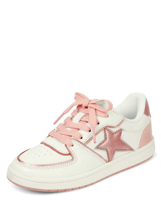 Girls Star Colorblock Low Top Sneakers The Children`s Place