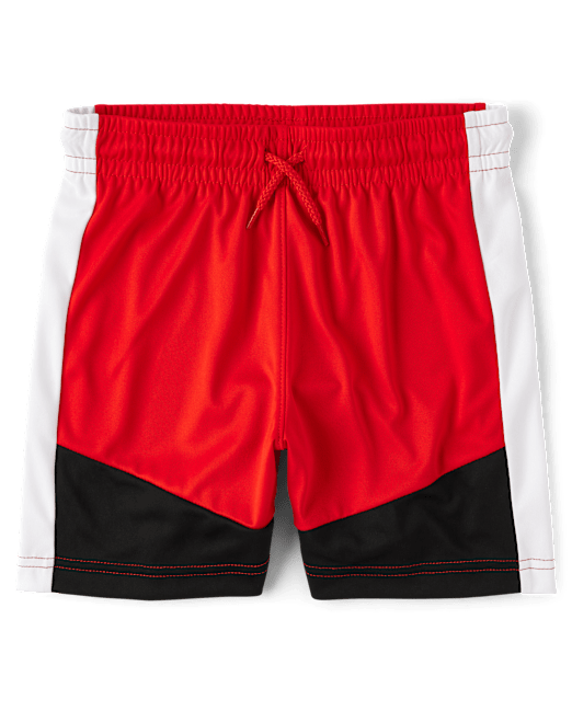 Boys Colorblock Performance Basketball Shorts The Children`s Place