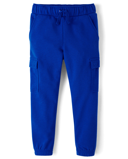 Boys French Terry Cargo Jogger Pants The Children`s Place