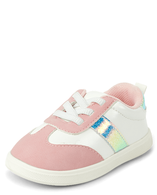 Baby Girls Colorblock First Steps Sneakers The Children`s Place