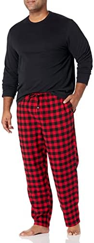 Amazon Essentials Men's Soft Flannel Pajama Sleepwear Set (Available in Big & Tall) Amazon Essentials