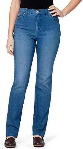 Gloria Vanderbilt Women's Amanda |Classic High Rise |Tapered Jean |Mom Jeans| - Frisco 18 Plus Short Gloria Vanderbilt