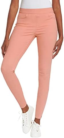 Gloria Vanderbilt Women's Pull-On Crop Pant (Coral Essence, 12) Gloria Vanderbilt