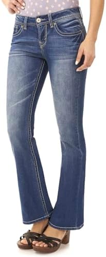 WallFlower Women's Juniors Basic Legendary Bootcut Jeans in Kristen Size: 13 WallFlower