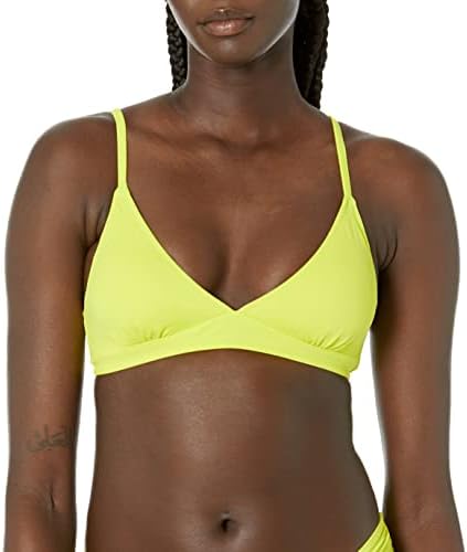 Amazon Essentials Women's Light-Support Classic Triangle Bikini Swimsuit Top Amazon Essentials