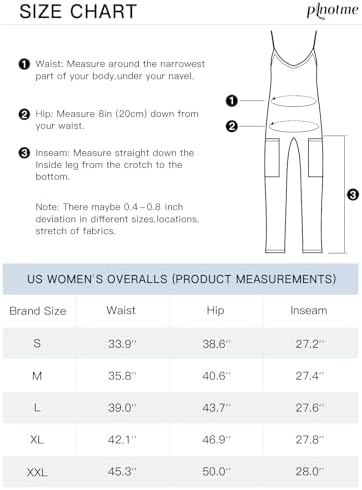 PLNOTME Women's Casual Denim Overalls Loose Button Up Adjustable Strap Baggy Wide Leg Jeans Overall Jumpsuits with Pocket Plnotme