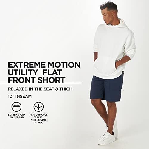 Шорты Lee Men's Extreme Motion Relaxed Fit Utility с плоским передом Lee