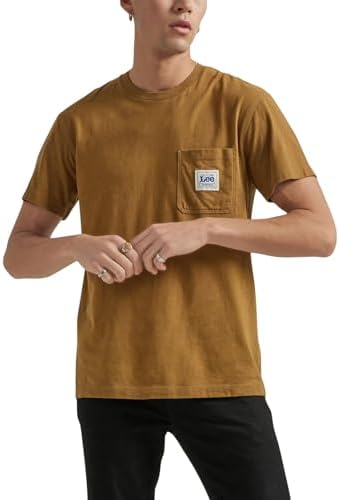 Футболка Lee для мужчин с коротким рукавом из коллекции Workwear, стиль и качество Lee