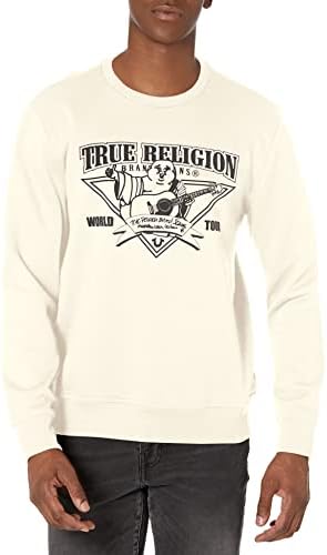 Худи для мужчин True Religion Rockin Buddha из мягкого хлопка с логотипом True Religion