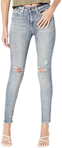 Джинсы True Religion Halle с высокой талией, супер узкие, белый цвет True Religion