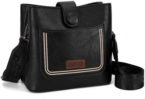 Wrangler Crossbody Purses for Women Handbag and Shoulder Bag for Ladies Wrangler