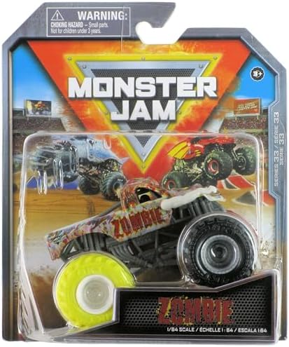 Модель грузовика Monster Jam Zombie, масштаб 1:64, серия 33, коллекционный Monster Jam