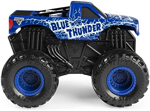 Официальный монстр-трак Blue Thunder Rev ‘N Roar масштаба 1:43 с 4x4, для детей от 3 лет Monster Jam