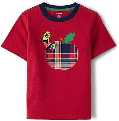 Gymboree,and Toddler Embroidered Graphic Short Sleeve T-Shirts Gymboree