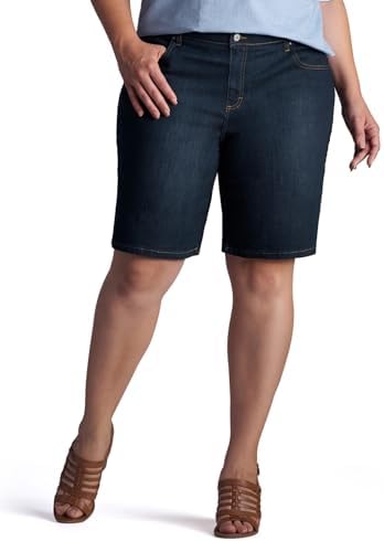 Lee Women's Plus Size Relaxed Fit Bermuda Short Lee