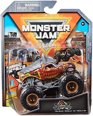 Монстр Трак 1:64 с бонусным аксессуаром: Crazy Creatures Knightmare, для детей от 3 лет Monster Jam