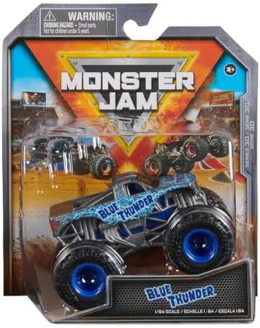 Monster Jam Blue Thunder, Series 30 (1:64 Scale) Monster Jam