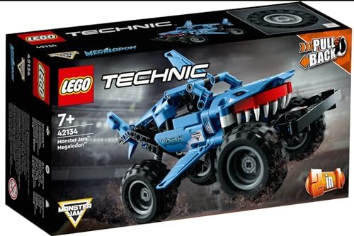 Конструктор LEGO Technic 42134 Монстр Джем Мегалодон, 7+, 260 деталей Lego