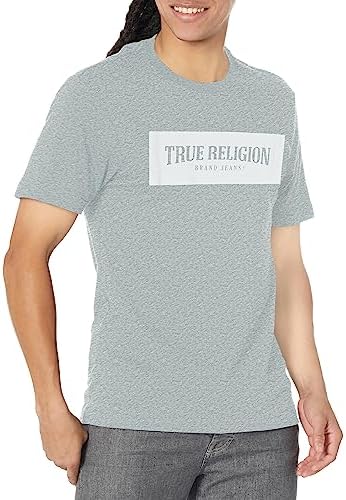 Футболка True Religion для мужчин с логотипом в коробке из 100% хлопка True Religion