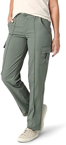 Lee Women's Flex to Go Mid Rise Seamed Cargo Pant Lee