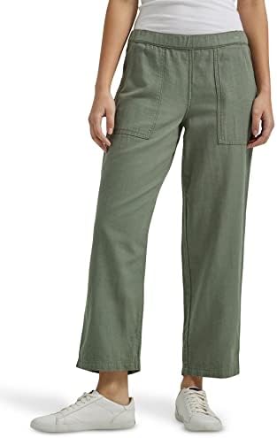 Lee Women's Ultra Lux Mid Rise Pull-On Crop Capri Pant Lee