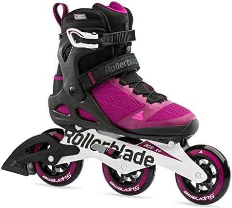 Роликовые коньки Rollerblade Macroblade 100 3WD для фитнеса, 100 мм колеса, высокая поддержка Rollerblade