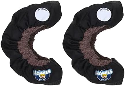 Howies Skate Guard Soakers - Hockey Skate Blade Cover/Protector Choose Your Color - 1 Pair (Junior, Black) Howies