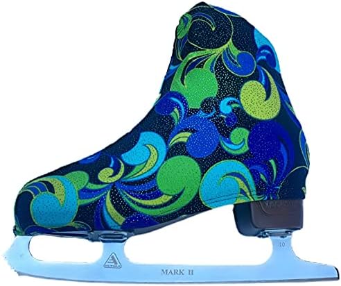 Ice Fire 1 Pair Skate Boot Covers | Durable Boot Protector for Ice/Figure/Roller Skate | Universal Size | Skating Accessory Ice Fire