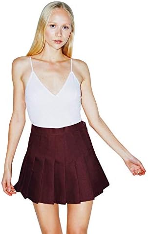 American Apparel Women's Gabardine Tennis Skirt American Apparel