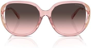 Coach Women's Hc8396u Universal Fit Square Sunglasses Coach