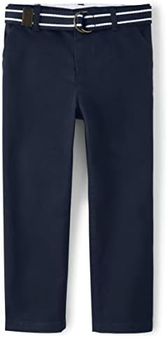 Gymboree Boys' and Toddler Belted Twill Chino Pants Uniform Gymboree