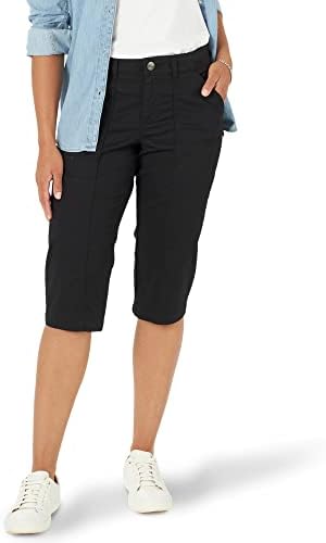 Lee Women's Petite Flex-to-go Utility Capri Pant Lee