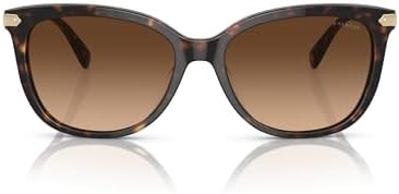 Coach Women's Hc8378u Universal Fit Cat Eye Sunglasses Coach