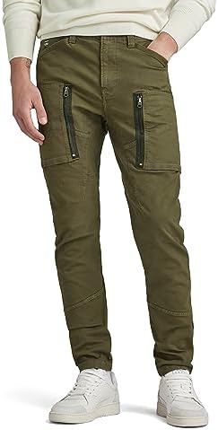 G-STAR Men's Zip Pocket 3D Skinny Fit Cargo Pants G-Star