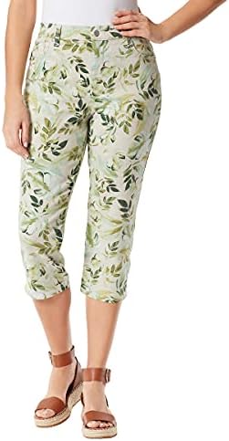 Gloria Vanderbilt Women's Amanda Capris - Multi Stonewood 18 Gloria Vanderbilt