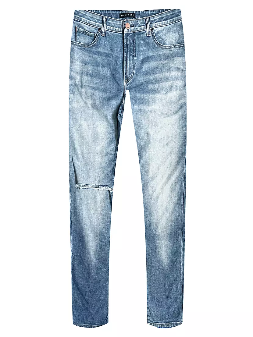 Jayden Stretch Distressed Jeans Monfrere