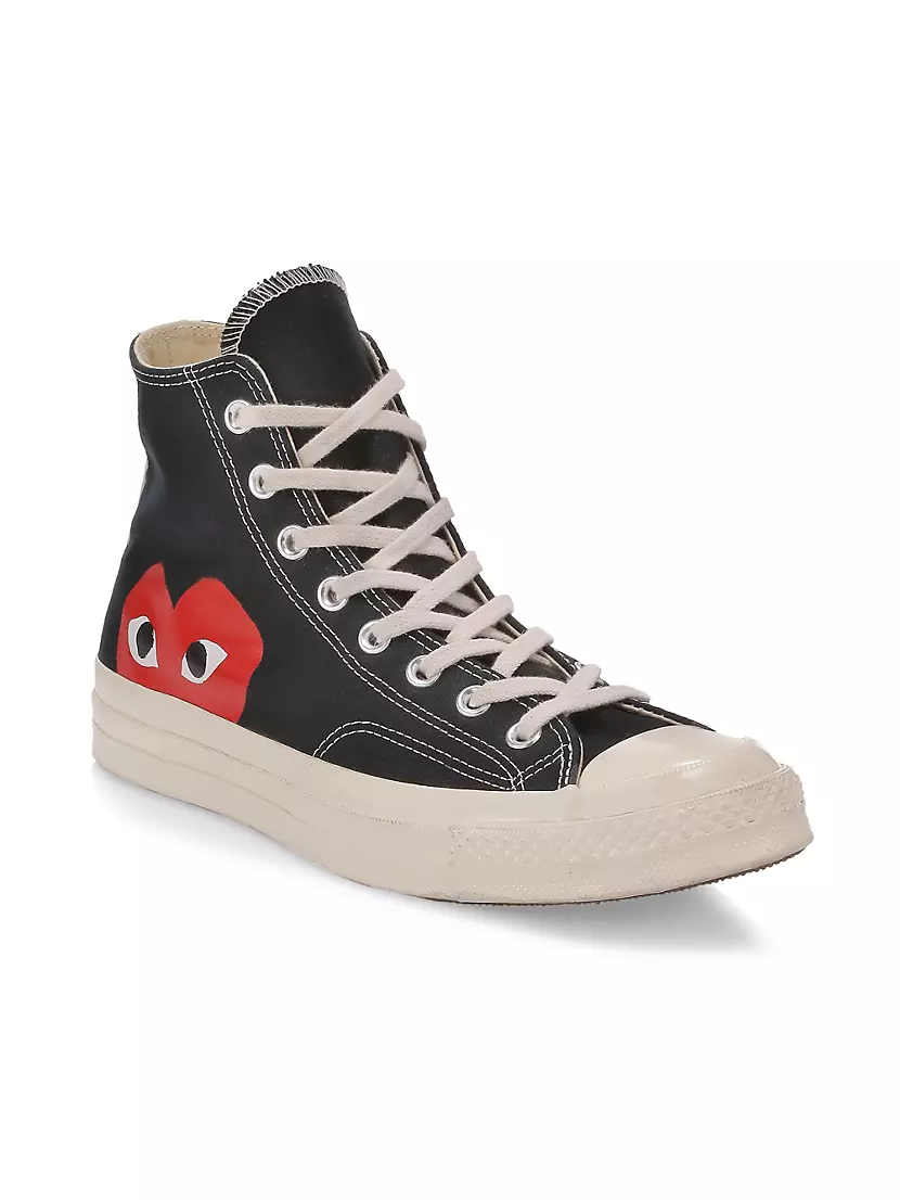 Кроссовки для мужчин Chuck Taylor All Star от CdG PLAY x Converse с высоким верхом и стелькой OrthoLite® Converse