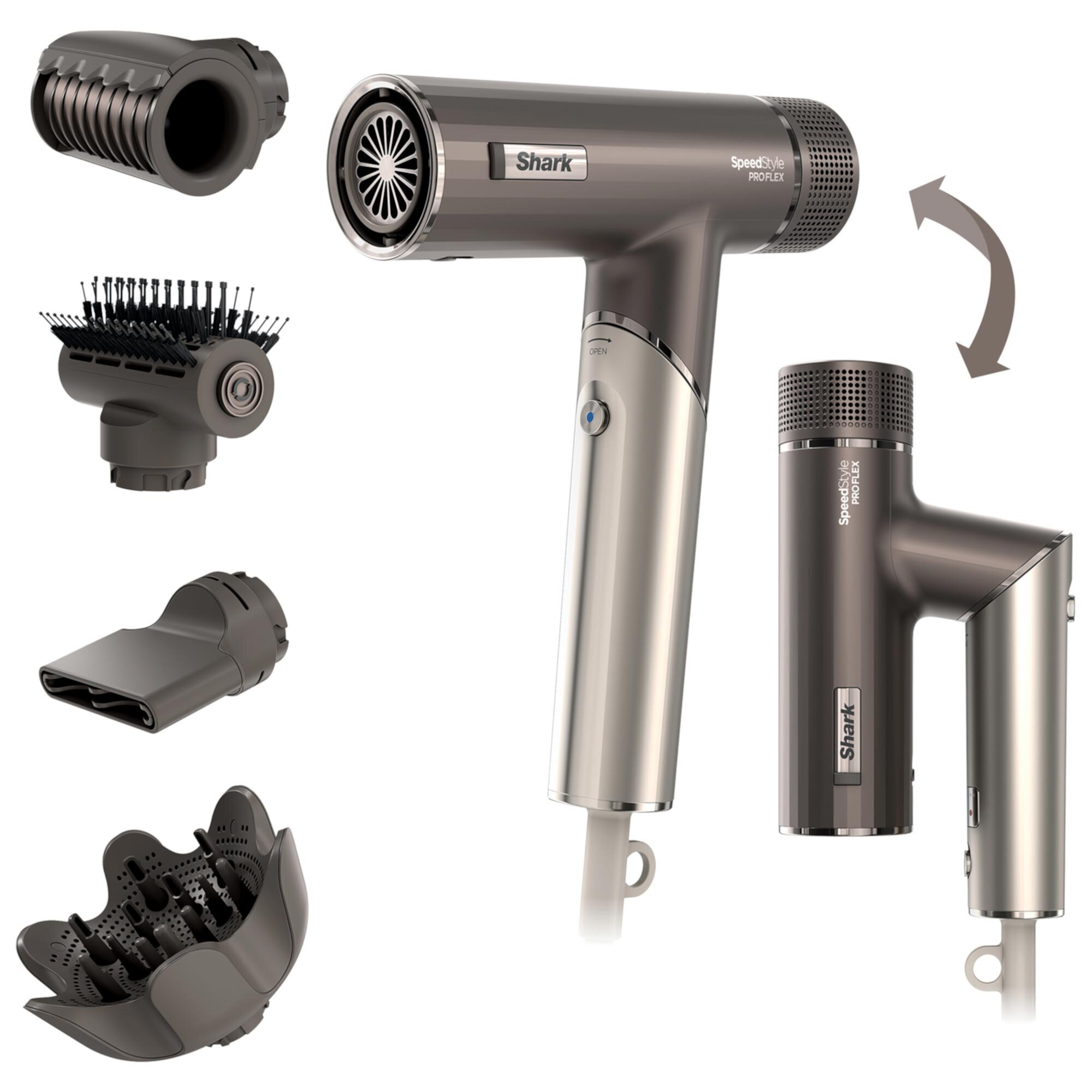 SpeedStyle™ Pro FLEX Professional Performance High-Velocity Hair Dryer System Shark Beauty