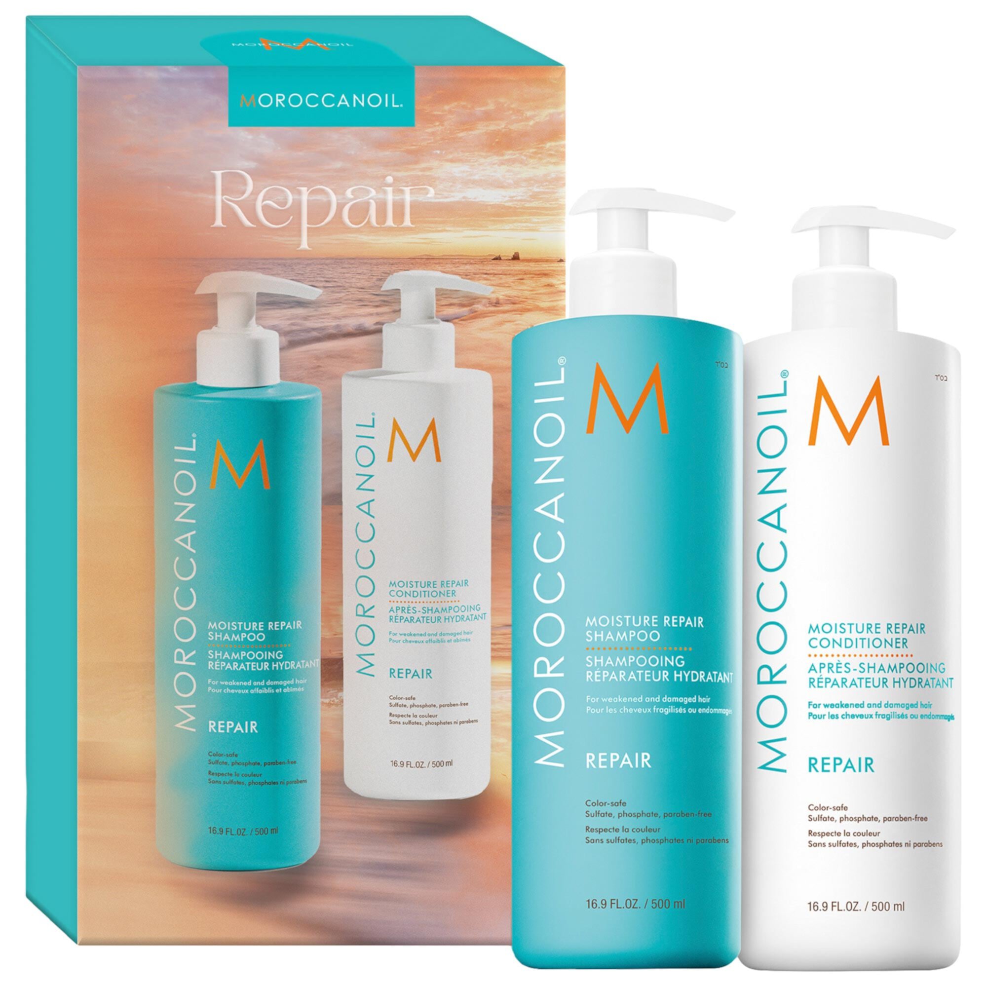 Moisture Repair Shampoo and Conditioner Jumbo Set Moroccanoil