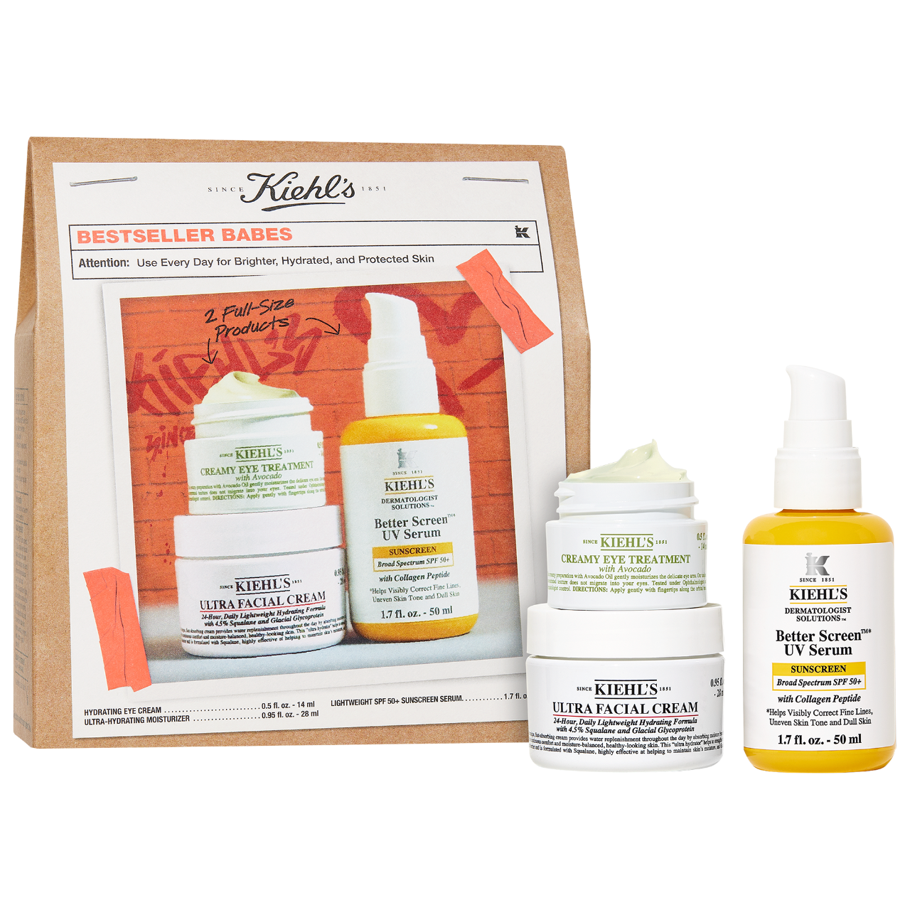 Bestseller Babes Skincare Gift Set Kiehl's Since 1851