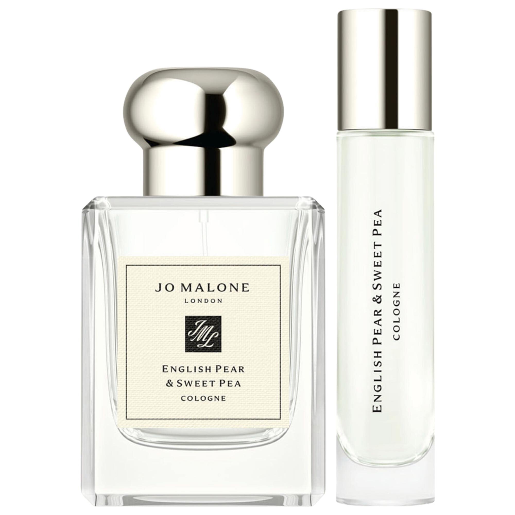 Дуэт парфюма English Pear & Sweet Pea: 10 мл и 50 мл, аромат цветочных фруктов Jo Malone London