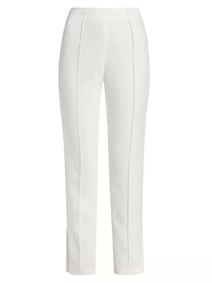 Brianne Pintuck Crepe Pants Cinq a Sept