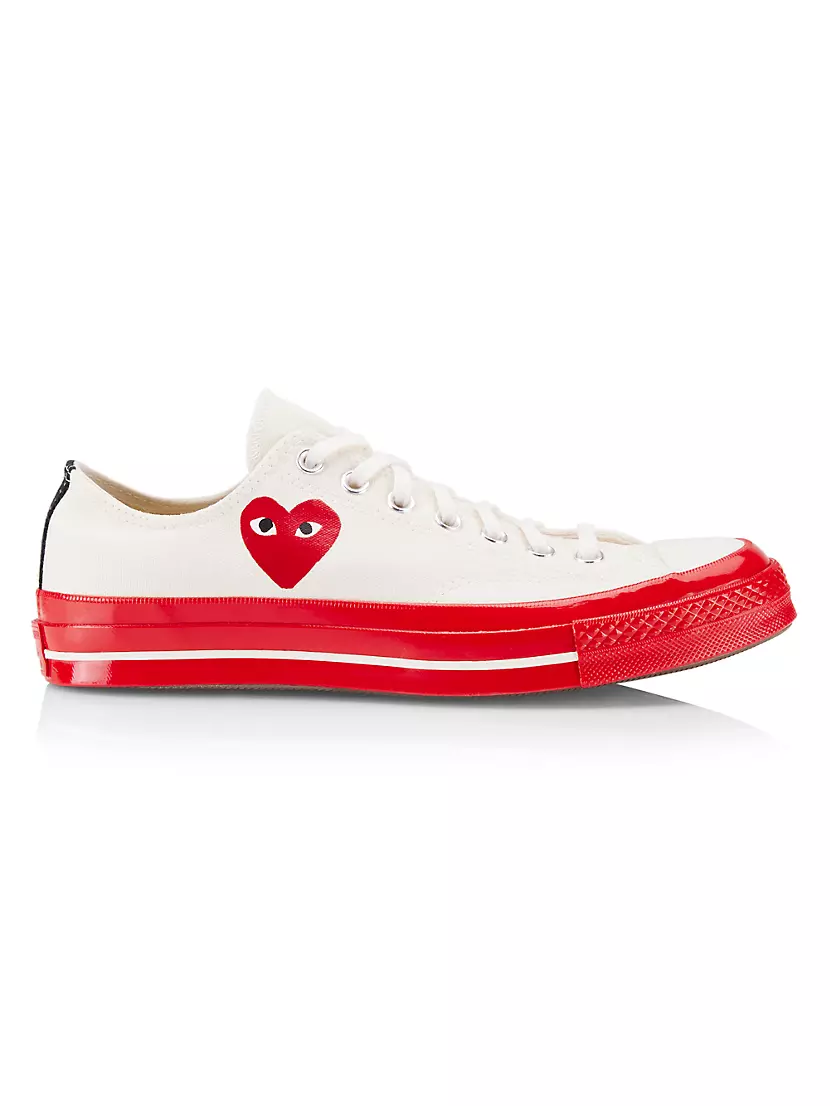 Унисекс кроссовки CdG PLAY x Converse Chuck 70 с амортизацией Ortholite Converse